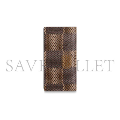 LOUIS VUITTON X NIGO BRAZZA WALLET N60393 (19*10*2cm)